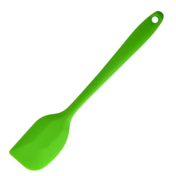 ๐5/$15 Food Grade Silicone Spatula in Spring Green, Large Size, Set of 5 - Picture 4 of 5